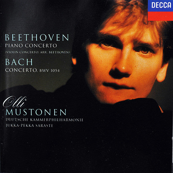 Ludwig van Beethoven, Johann Sebastian Bach, Olli Mustonen, Deutsche Kammerphilharmonie Bremen, Jukka-Pekka Saraste : Beethoven: Piano Concerto (Violin Concerto, Arr. Beethoven) / Bach: Concerto, BWV 1054 (CD, Album)