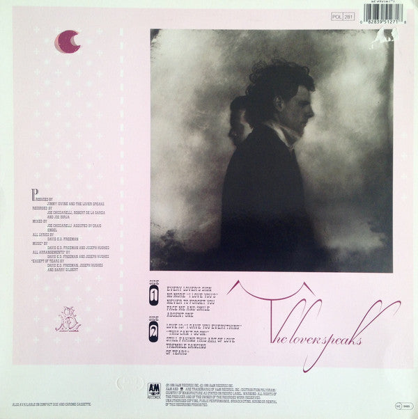 The Lover Speaks : The Lover Speaks (LP, Album)