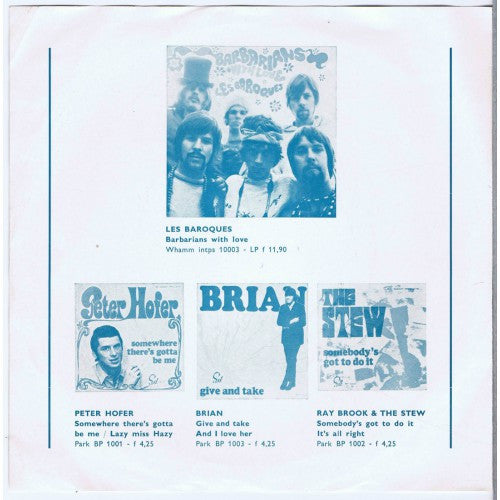 Steve Francis (13) : Harry's Wooden Woodshoes / Splitkick (7", Single)