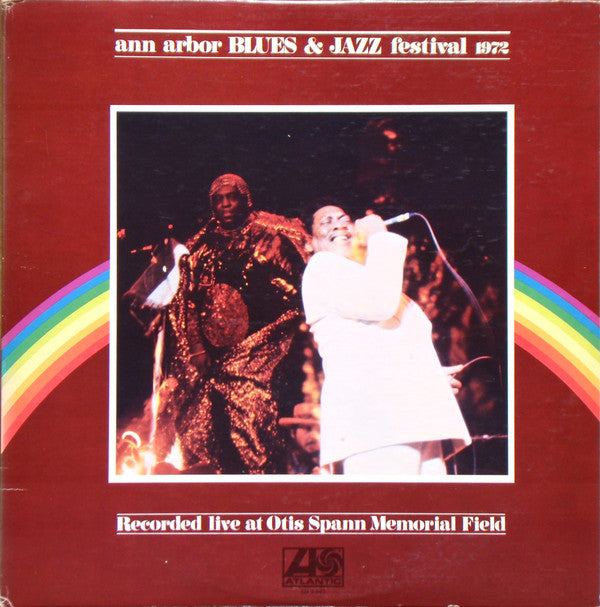 Various : Ann Arbor Blues & Jazz Festival 1972 (2xLP, Album, PR)