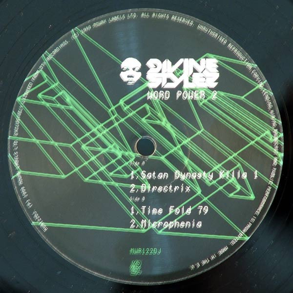Divine Styler : Wordpower 2 (12", Promo, Smplr)