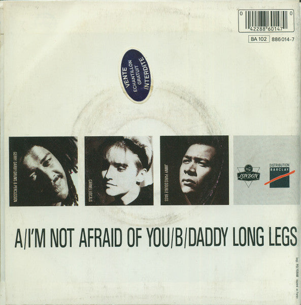 Carmel (2) : I'm Not Afraid Of You (7", Single)