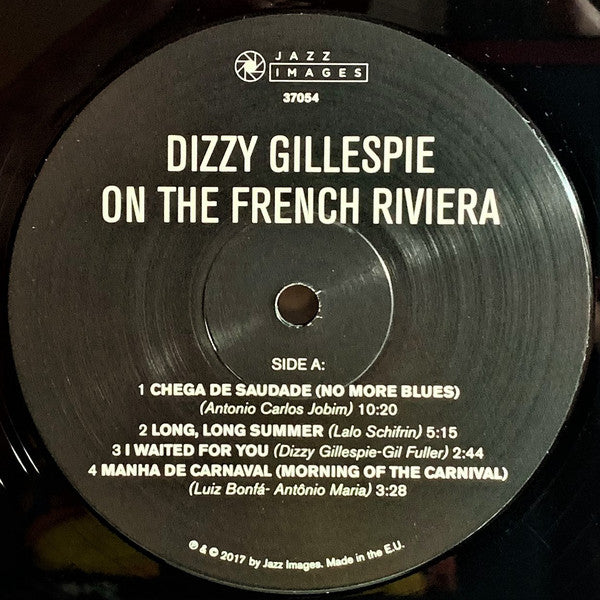Dizzy Gillespie : On The French Riviera (LP, Album, Dlx, Ltd, RE, 180)