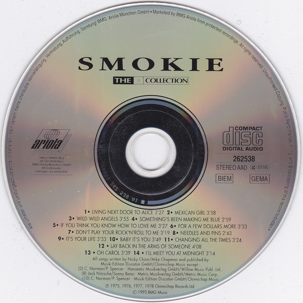 Smokie : The ★ Collection (CD, Comp)