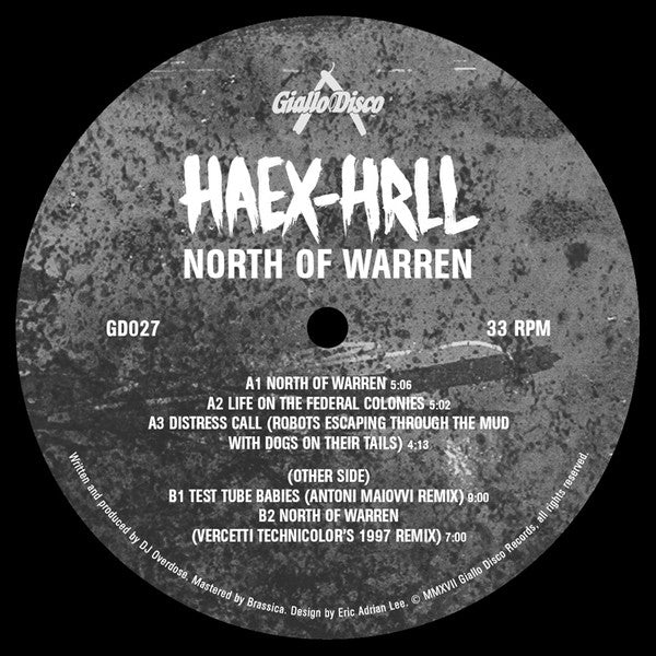 HAEX-HRLL : North Of Warren Ep  (12", EP)