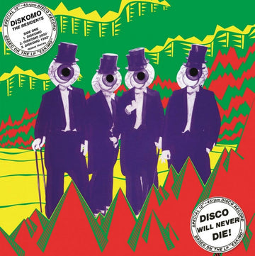 The Residents : Diskomo / Goosebump (12", EP, Ltd, Num, RE, Blu)