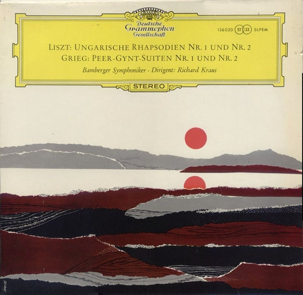 Franz Liszt, Edvard Grieg - Bamberger Symphoniker, Richard Kraus : Ungarische Rhapsodien Nr. 1 Und Nr. 2 / Peer-Gynt-Suiten Nr. 1 Und Nr. 2 (LP)