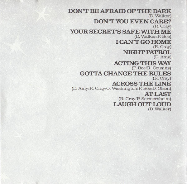 The Robert Cray Band : Don't Be Afraid Of The Dark (CD, Album)