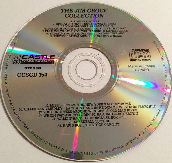 Jim Croce : The Jim Croce Collection (CD, Comp)