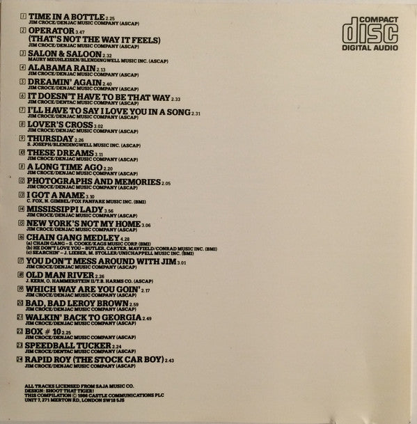 Jim Croce : The Jim Croce Collection (CD, Comp)
