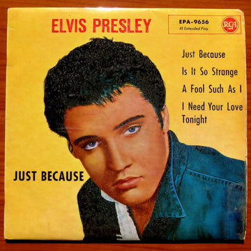 Elvis Presley : Just Because (7", EP)