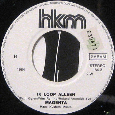 Magenta (8) : Egoist (7")