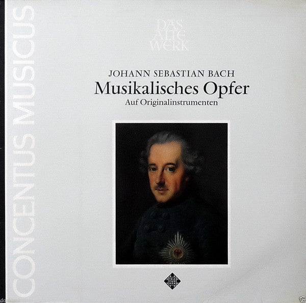 Johann Sebastian Bach : Musikalisches Opfer Auf Originalinstrumenten (LP, Bla)