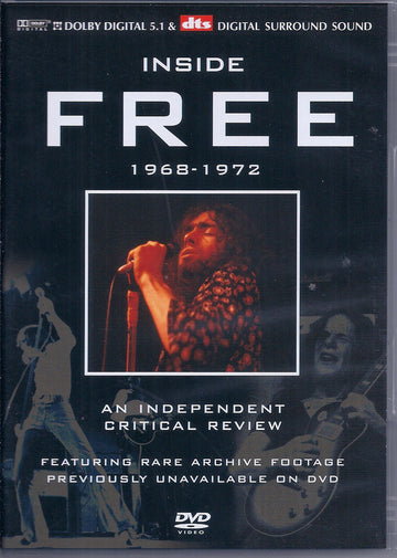 Free : Inside Free 1968-1972 (An Independent Critical Review) (DVD-V, Unofficial, PAL)