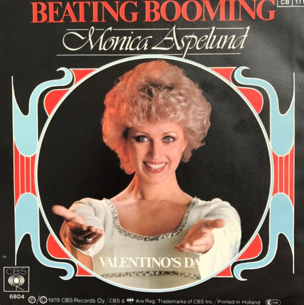 Monica Aspelund : Beating Booming (7", Single)