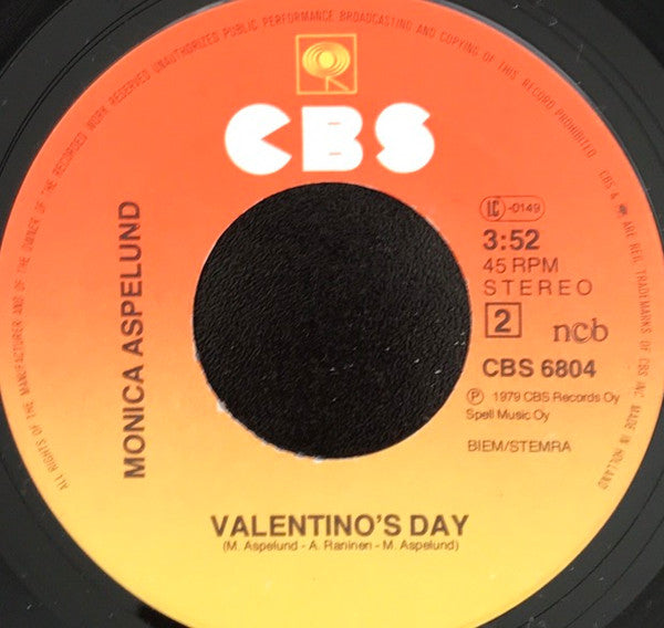 Monica Aspelund : Beating Booming (7", Single)