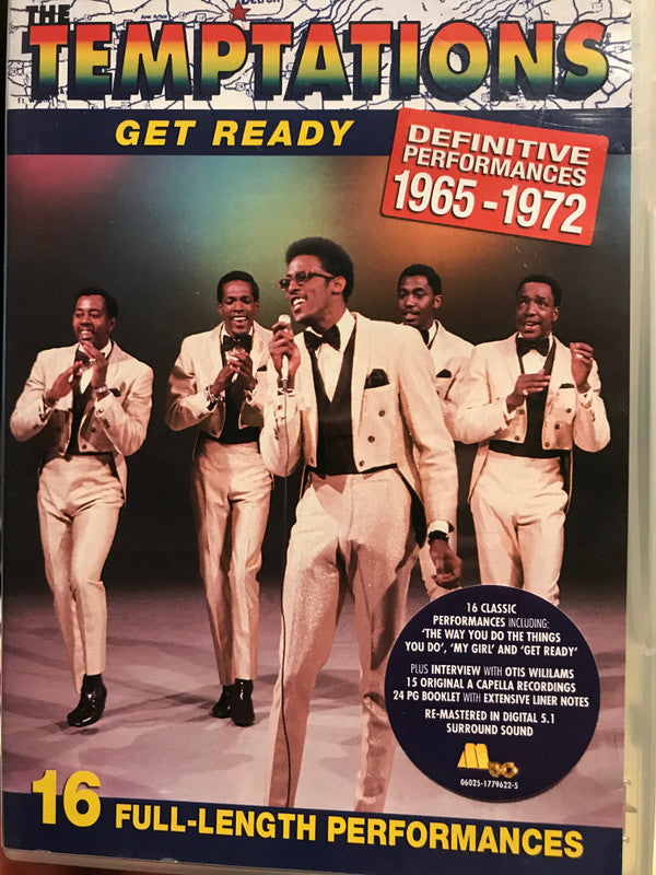 The Temptations : Get Ready. Definitive Performances 1965-1972 (DVD-V, Comp, Multichannel)