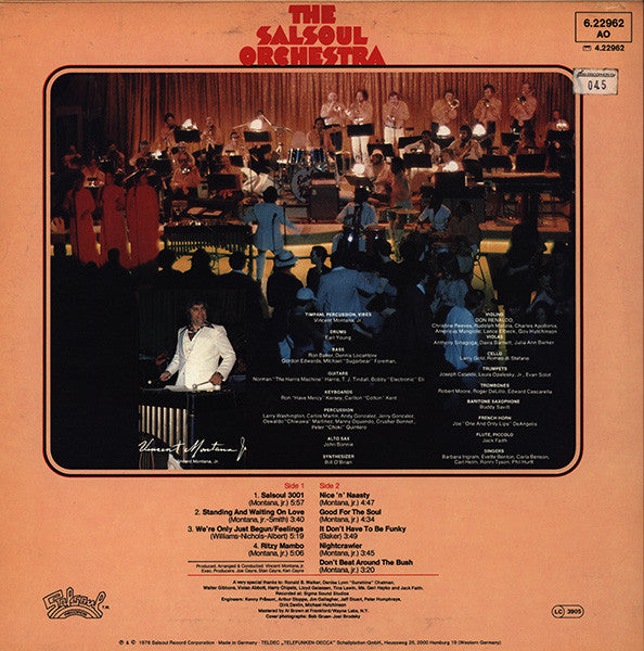 The Salsoul Orchestra : Nice 'N' Naasty (LP, Album)