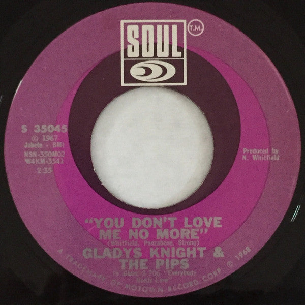 Gladys Knight And The Pips : It Should Have Been Me (7", Single)