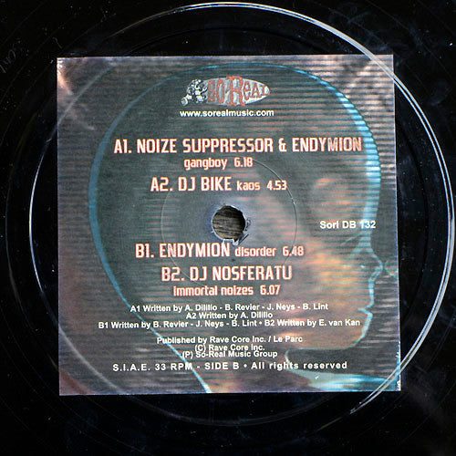 Noize Suppressor / Endymion / DJ Bike / DJ Nosferatu* : D-Boy vs. Enzyme Part 1 (12")