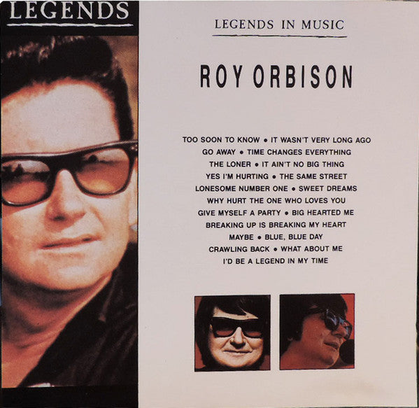 Roy Orbison : Legends In Music (CD, Comp)