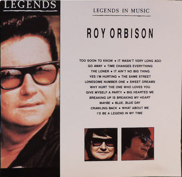 Roy Orbison : Legends In Music (CD, Comp)