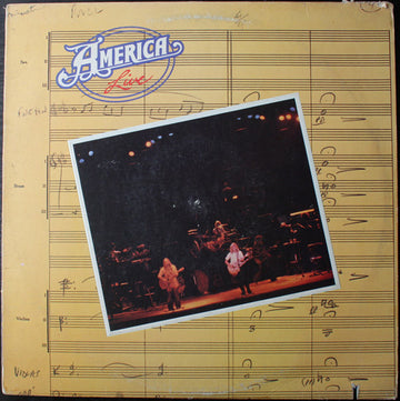 America (2) : Live (LP, Album, Win)