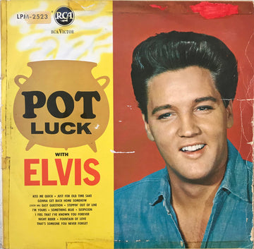 Elvis Presley : Pot Luck (LP, Album, Mono, RE)