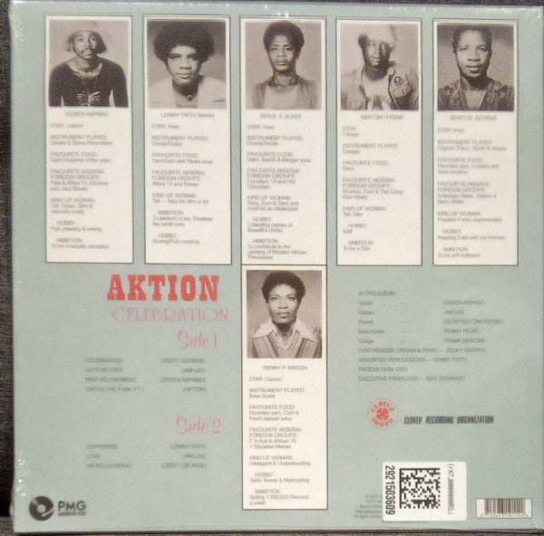 Aktion : Celebration (LP, Album, RE)