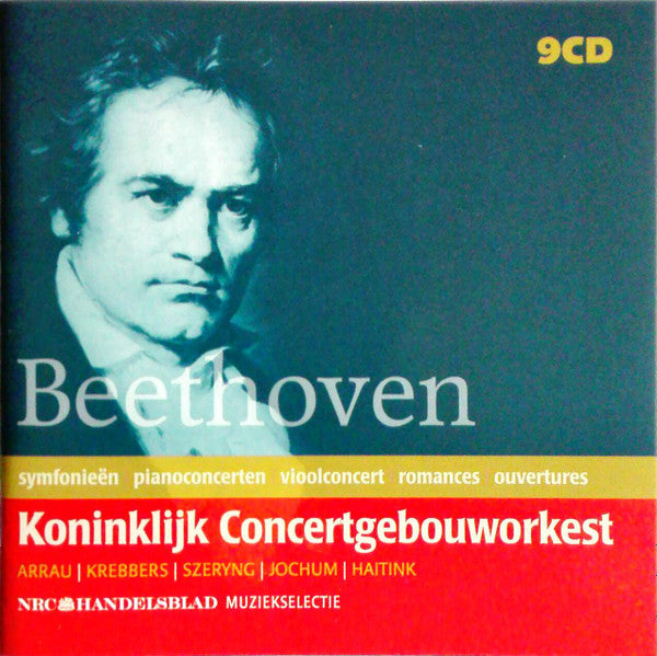 Ludwig van Beethoven / Concertgebouworkest, Claudio Arrau, Herman Krebbers, Henryk Szeryng, Eugen Jochum, Bernard Haitink : Symfonieën - Pianoconcerten - Vioolconcert - Romances - Ouvertures (9xCD + Box, Comp, RE)