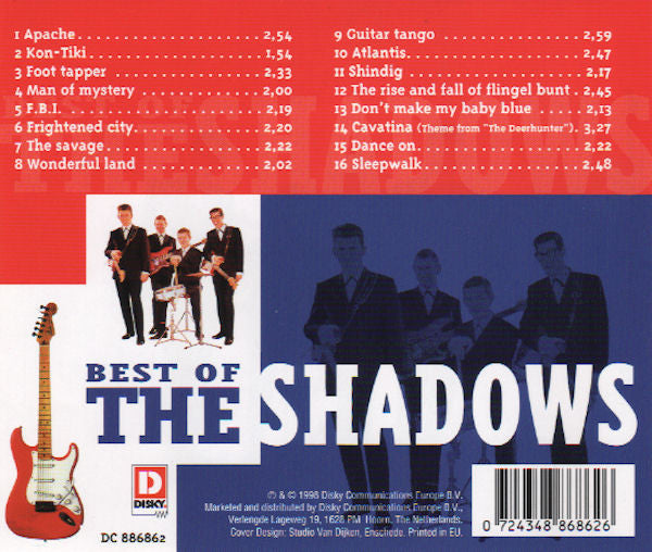 The Shadows : Best Of The Shadows (CD, Comp, RM)