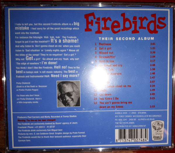 The Firebirds (5) : Their Second Album (CD, Album)
