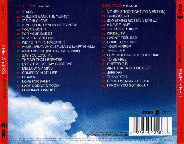 Simply Red : The Very Best Of Simply Red (2xCD, Comp)