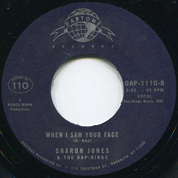 Sharon Jones & The Dap-Kings : Matter Of Time / When I Saw Your Face (7", Single)
