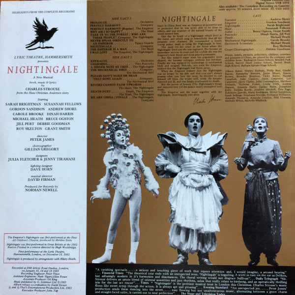 Charles Strouse, "Nightingale" Original London Cast : Nightingale  (LP, Album)