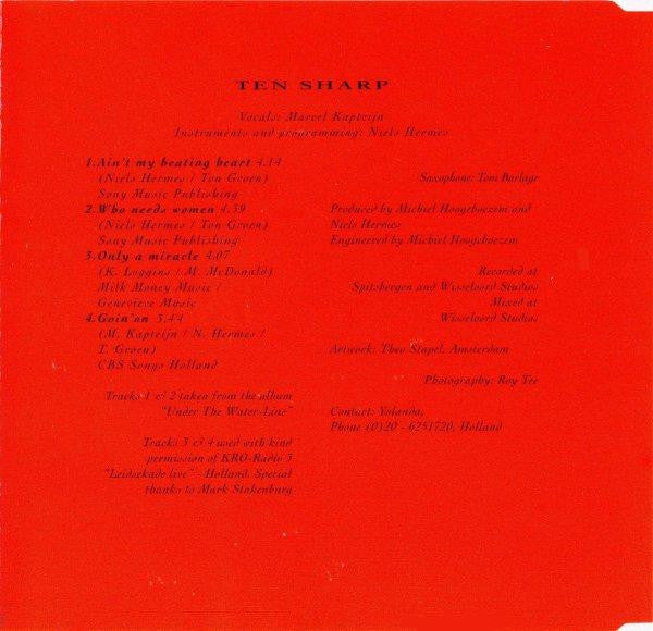 Ten Sharp : Ain't My Beating Heart (CD, Maxi)