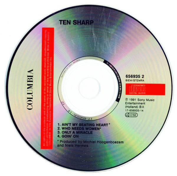 Ten Sharp : Ain't My Beating Heart (CD, Maxi)
