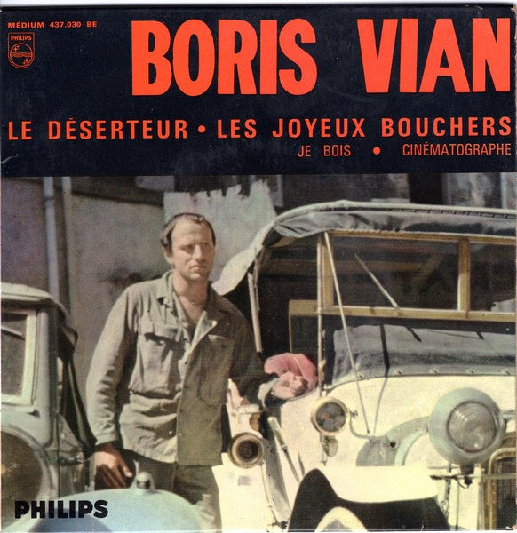 Boris Vian : Le Déserteur (7", EP)