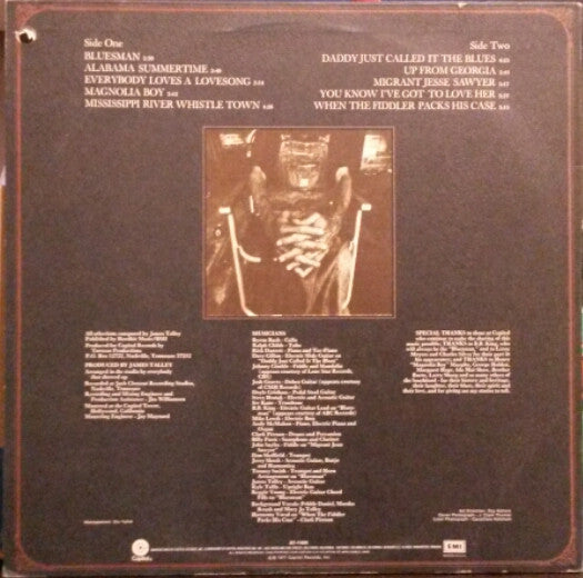 James Talley : Blackjack Choir (LP, Album, Win)