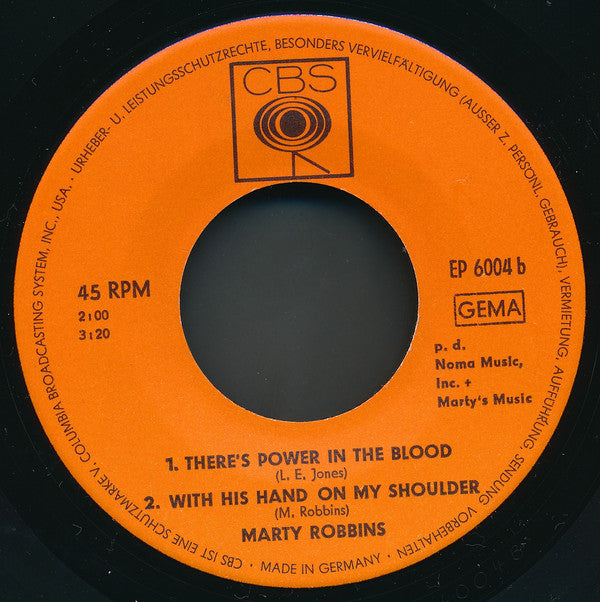 Marty Robbins : The Great Speckled Bird (7", EP)