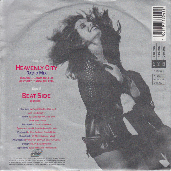 Candy Dulfer : Heavenly City (7", Single)
