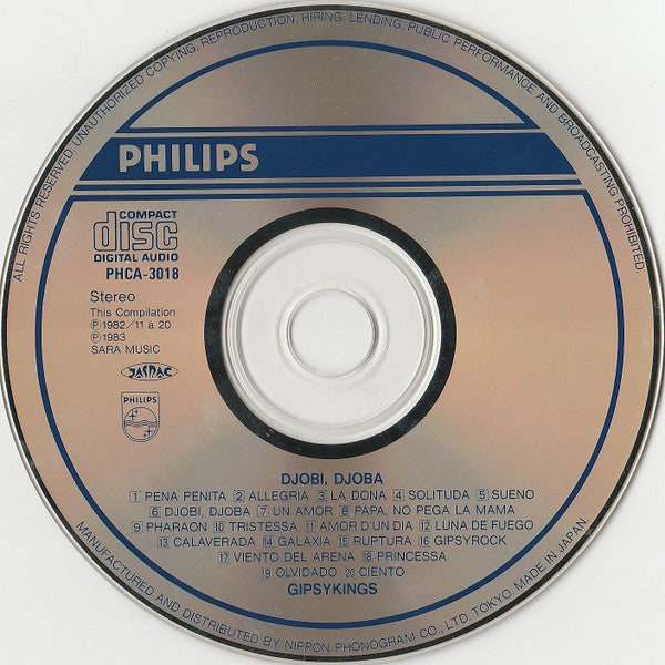Gipsy Kings : Djobi, Djoba - Popular Artist Best Series (CD, Comp)