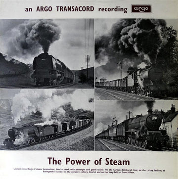 No Artist : The Power Of Steam (LP, Mono)