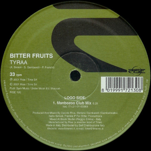 Bitter Fruits : Tyraa (12")