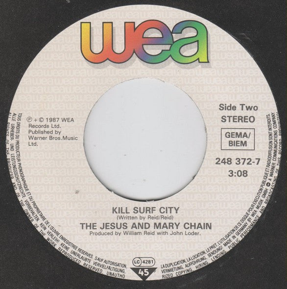 The Jesus And Mary Chain : April Skies (7", Single)