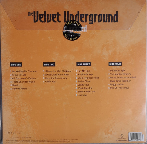 The Velvet Underground : Collected (2xLP, Comp, Ltd, Num, RE, Pin)