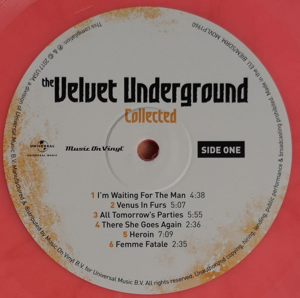 The Velvet Underground : Collected (2xLP, Comp, Ltd, Num, RE, Pin)