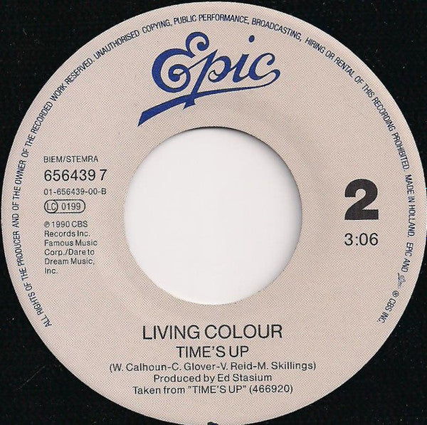 Living Colour : Love Rears Its Ugly Head (7", Single)
