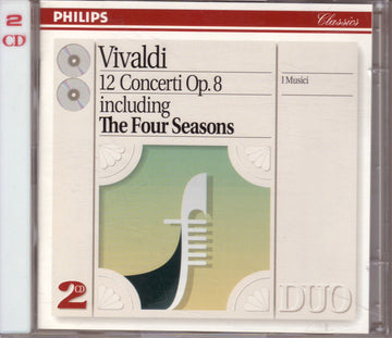 Antonio Vivaldi - I Musici : I Musici - 12 Concerti Op. 8 Including The Four Seasons (2xCD, RE, RM)