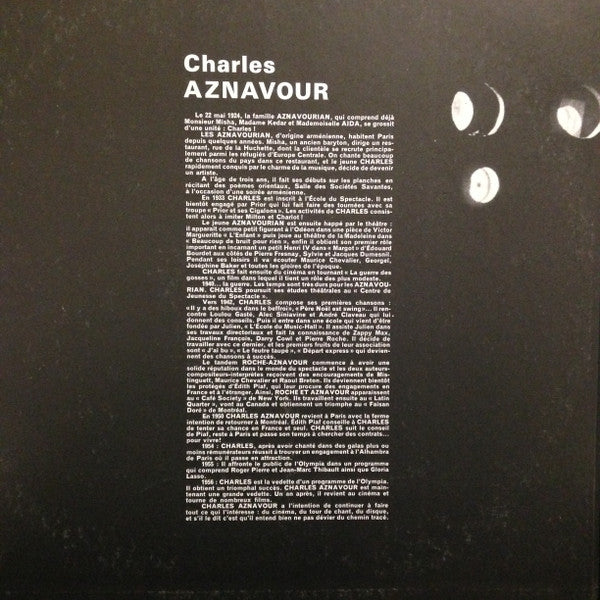 Charles Aznavour : Chante En Multiphonie Stéréo 1 Album Nº 1 (LP, Comp)
